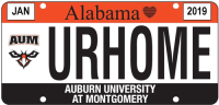 License you are home - aum car tag