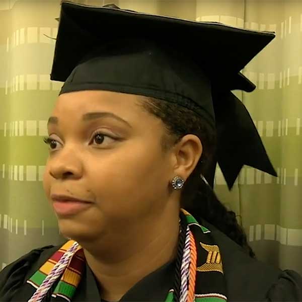 a person wearing a hat